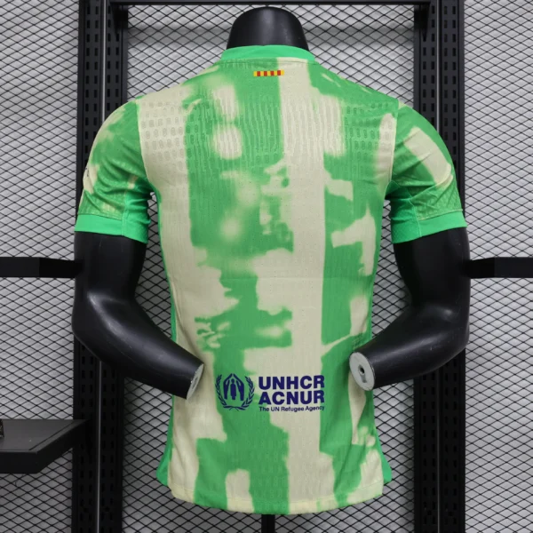 Camiseta FC Barcelona Verde 2024-2025 dorsal