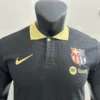 Camiseta FC Barcelona negro 2025-2026 cuello