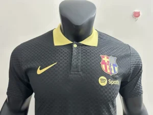 Camiseta FC Barcelona negro 2025-2026 cuello