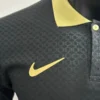Camiseta FC Barcelona negro 2025-2026 logo