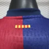Camiseta FC Barcelona x Travis Scott 2024-2025 cuello anterior