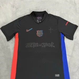 Camiseta FC Barcelona x Travis Scott Negro 2024-2025