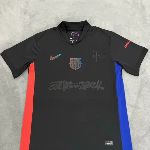 Camiseta FC Barcelona x Travis Scott Negro 2024-2025