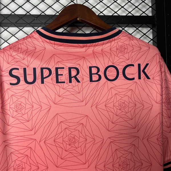 Camiseta FC Oporto 2025-2026 Rosa cuello anterior