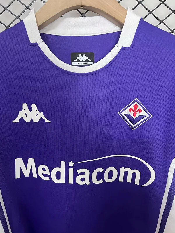 Camiseta Fiorentina 2025-2026 Morado cuello
