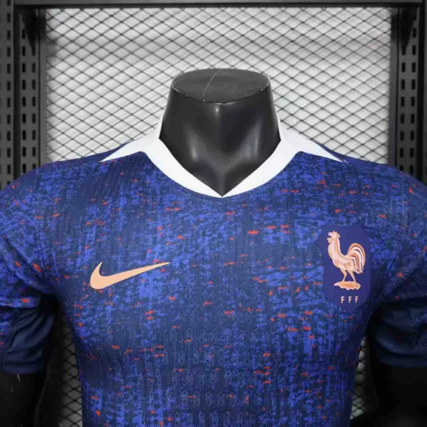 Camiseta Francia 2025-2026 Azul cuello