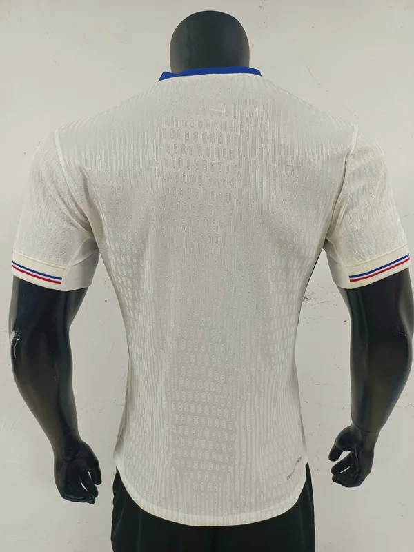 Camiseta Francia 2025-2026 Blanca dorsal