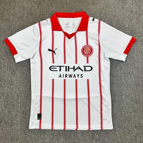 Camiseta Girona 2025-2026 Blanca