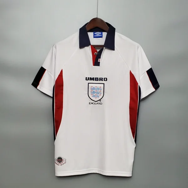 Camiseta Inglaterra 1998 blanco
