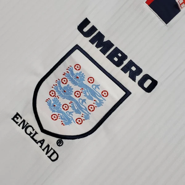Camiseta Inglaterra 1998 blanco escudo