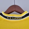 Camiseta Lazio 1998-2000 Amarrillo cuello posterior