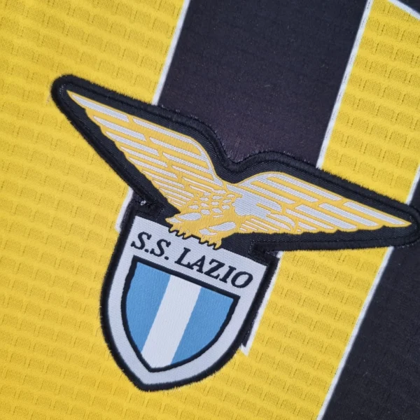 Camiseta Lazio 1998-2000 Amarrillo escudo