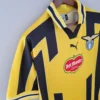 Camiseta Lazio 1998-2000 Amarrillo lateral