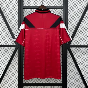 Camiseta Mallorca primera equipacion Rojo 1994-1995 Dorsal