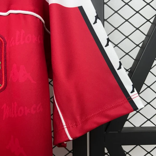 Camiseta Mallorca primera equipacion Rojo 1994-1995 Manga
