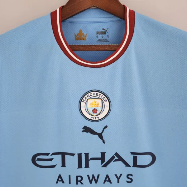 Camiseta Manchester City 2024-2025 cuello