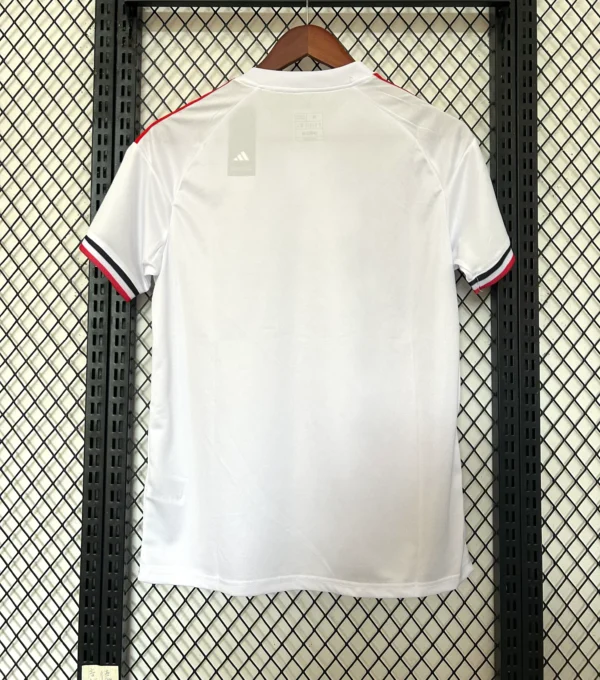Camiseta Manchester United 2025-2026 Blanco dorsal