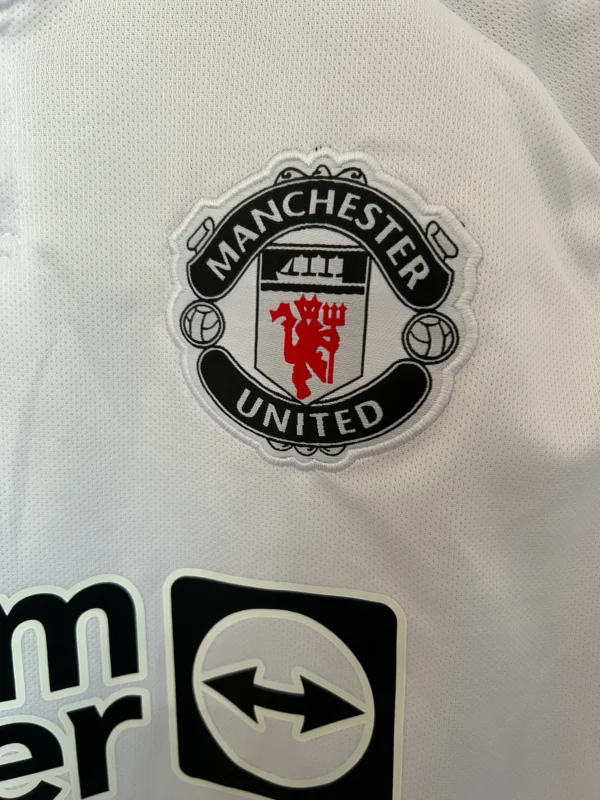 Camiseta Manchester United 2025-2026 Blanco escudo