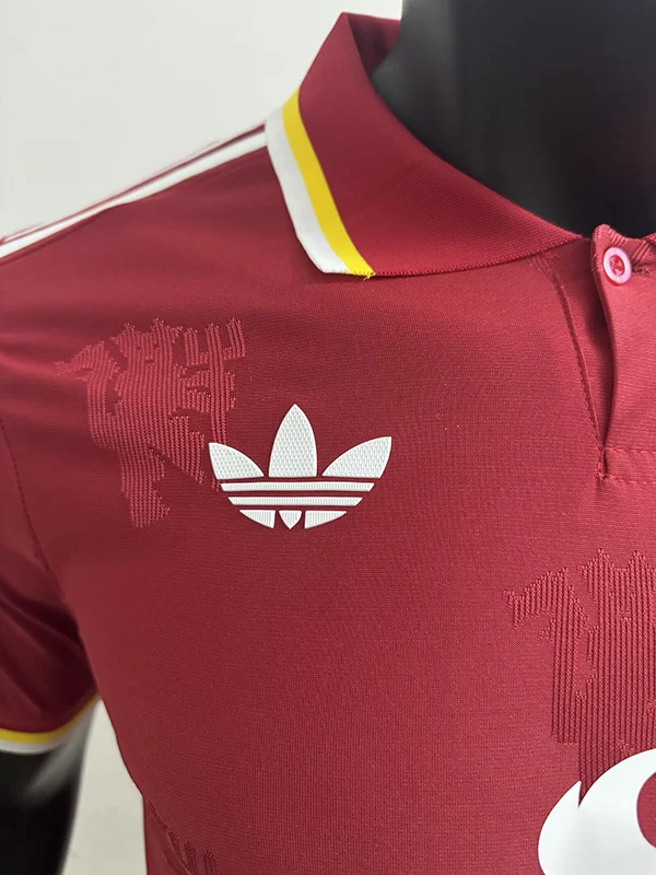 Camiseta Manchester United 2025-2026 Rojo escudo