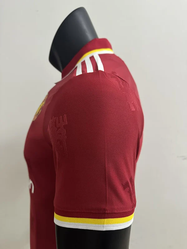 Camiseta Manchester United 2025-2026 Rojo manga