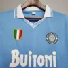 Camiseta Napoli 1986-1987 Maradona cuello