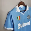 Camiseta Napoli 1986-1987 Maradona hombro