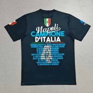 Camiseta Napoli Champions 2025-2026 dorsal