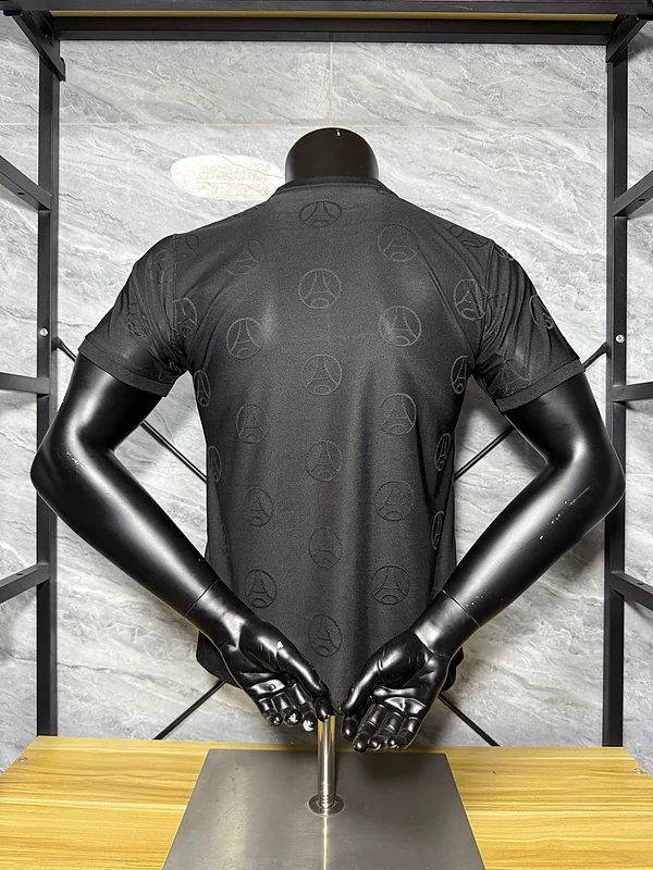 Camiseta Paris Saint Germain 2025-2026 Negro dorsal