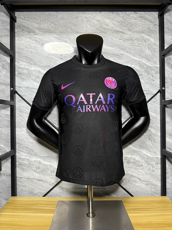 Camiseta Paris Saint Germain 2025-2026 Negro
