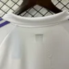 Camiseta Real Madrid 1984-1985 Blanco cuello anterior