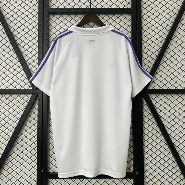 Camiseta Real Madrid 1984-1985 Blanco dorsal