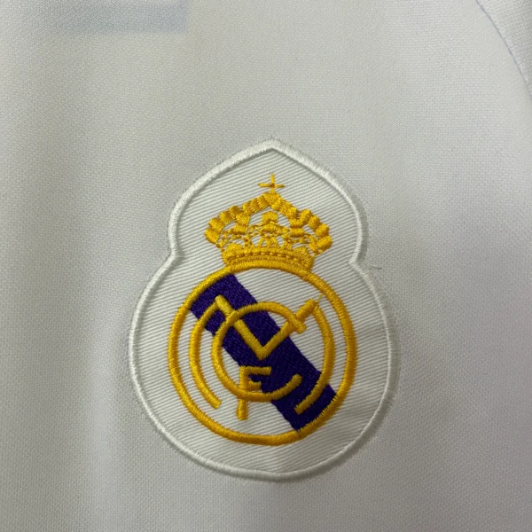 Camiseta Real Madrid 1984-1985 Blanco escudo