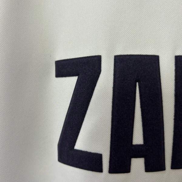 Camiseta Real Madrid 1984-1985 Blanco letras