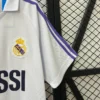 Camiseta Real Madrid 1984-1985 Blanco manga