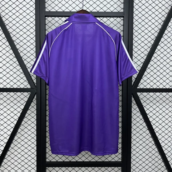 Camiseta Real Madrid 1984-1985 Morado dorsal