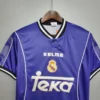 Camiseta Real Madrid 1997-1998 Morado cuello