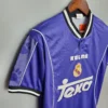 Camiseta Real Madrid 1997-1998 Morado manga