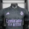 Camiseta Real Madrid 2024-2025 Negro cuello