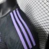 Camiseta Real Madrid 2024-2025 Negro hombro