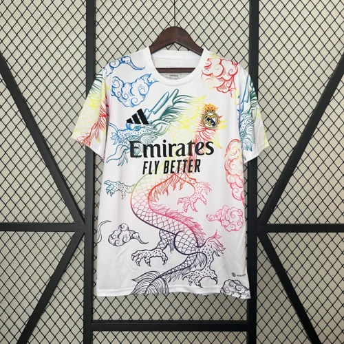 Camiseta Real Madrid 2024-2025 dragón Arcoíris