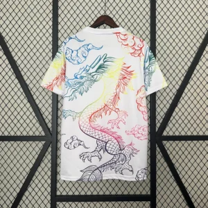 Camiseta Real Madrid 2024-2025 dragón Arcoíris dorsal