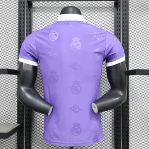 Camiseta Real Madrid 2025-2026 Morado dorsal