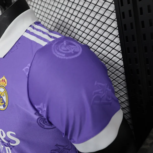 Camiseta Real Madrid 2025-2026 Morado manga