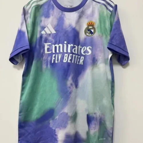 Camiseta Real Madrid 2025-2026 Verde-Morado