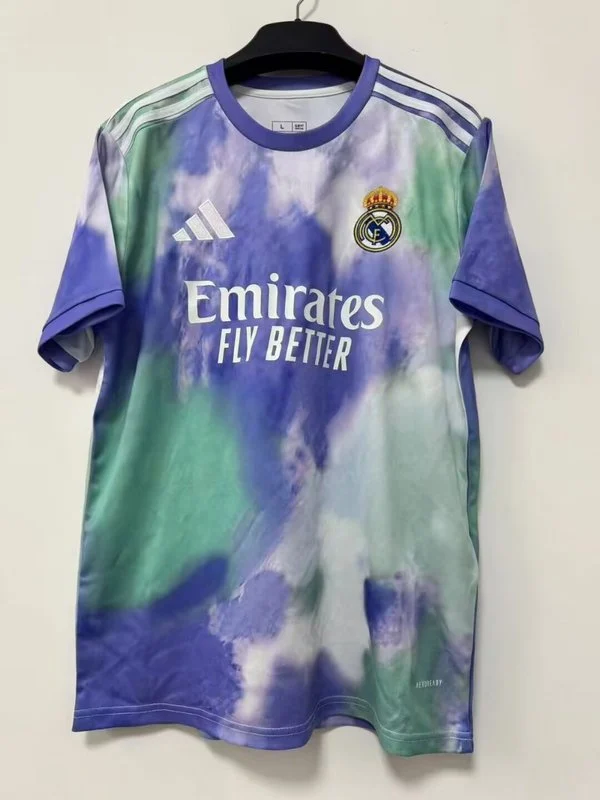 Camiseta Real Madrid 2025-2026 Verde-Morado