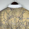 Camiseta Real Madrid Dorado 2023-2024 cuello anterior