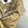 Camiseta Real Madrid Dorado 2023-2024 lateral