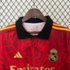 Camiseta Real Madrid Dragón Rojo 2024-2025 cuello