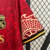 Camiseta Real Madrid Dragón Rojo 2024-2025 manga
