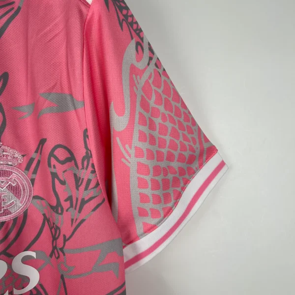 Camiseta Real Madrid Rosado 2023-2024 manga